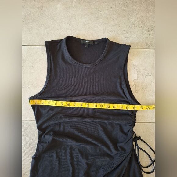 Theory black maxi dress size L‎ - Picture 7 of 7